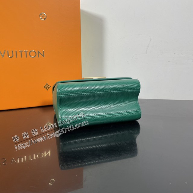Lv路易威登2023專櫃新款Twist小號手袋 LV水波紋皮鏈條單肩斜挎女包 M21649 M59045 ydh5026